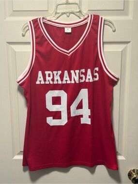 Arkansas Razorbacks Promo SGA Basketball Jersey MENS XL Red #94 Final Four NCAA
